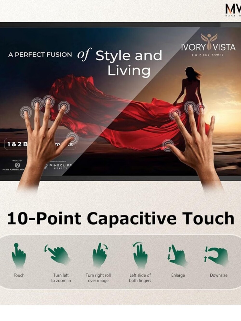 Android Interactive Signage. Touch Screen 21.5 " New In Box - Picture 6 of 7